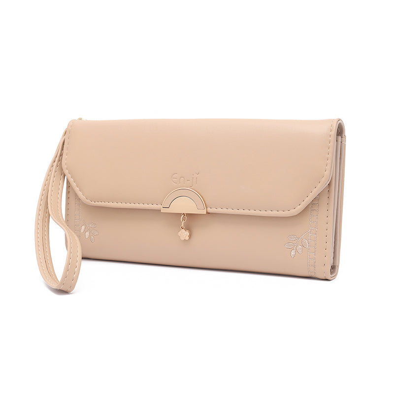 En-ji Muno Wallet - Apricot