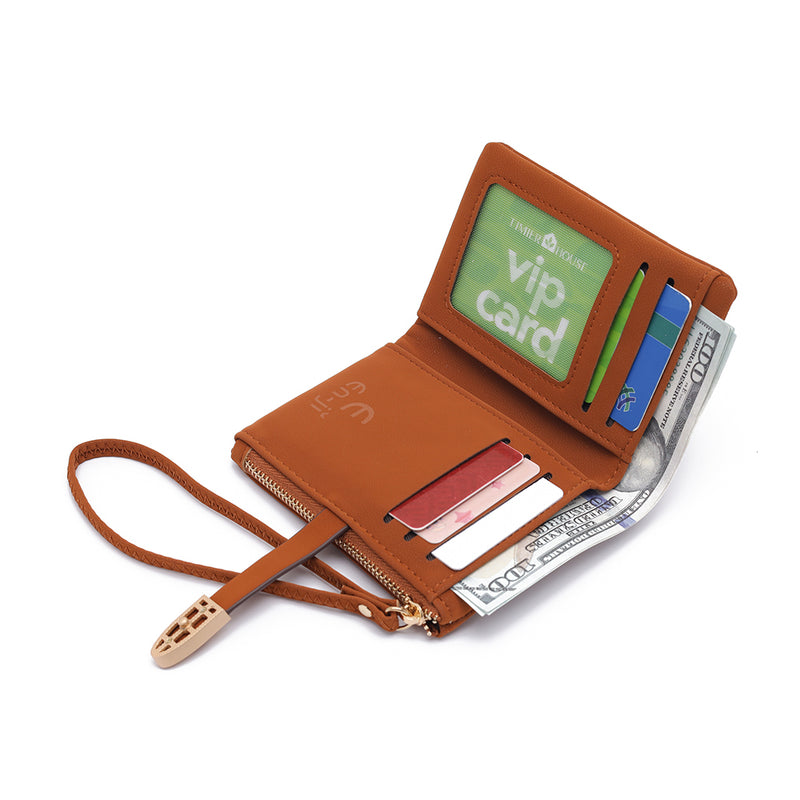 En-ji Nika Wallet - Brown