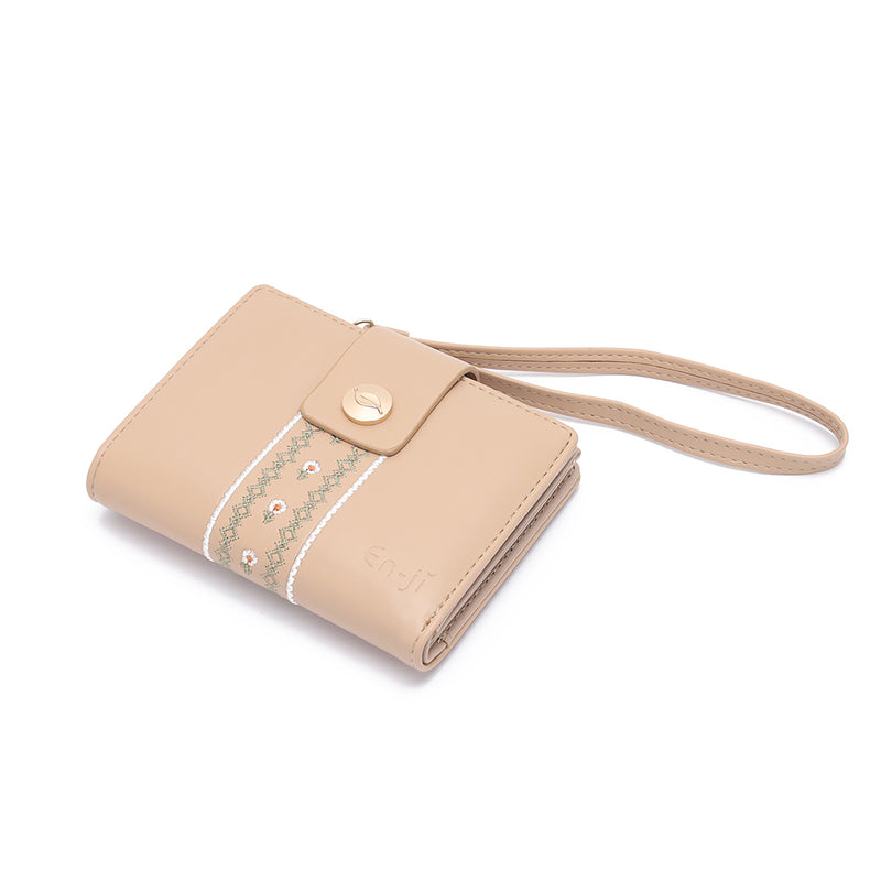 En-ji Nidi Wallet - Apricot