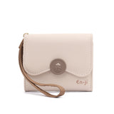 En-ji Yarim Wallet - Cream