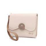 En-ji Yarim Wallet - Cream