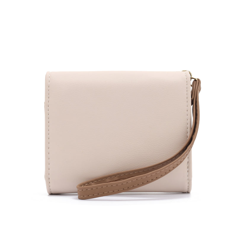 En-ji Yarim Wallet - Cream