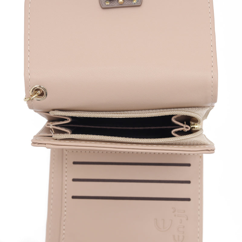 En-ji Yarim Wallet - Cream