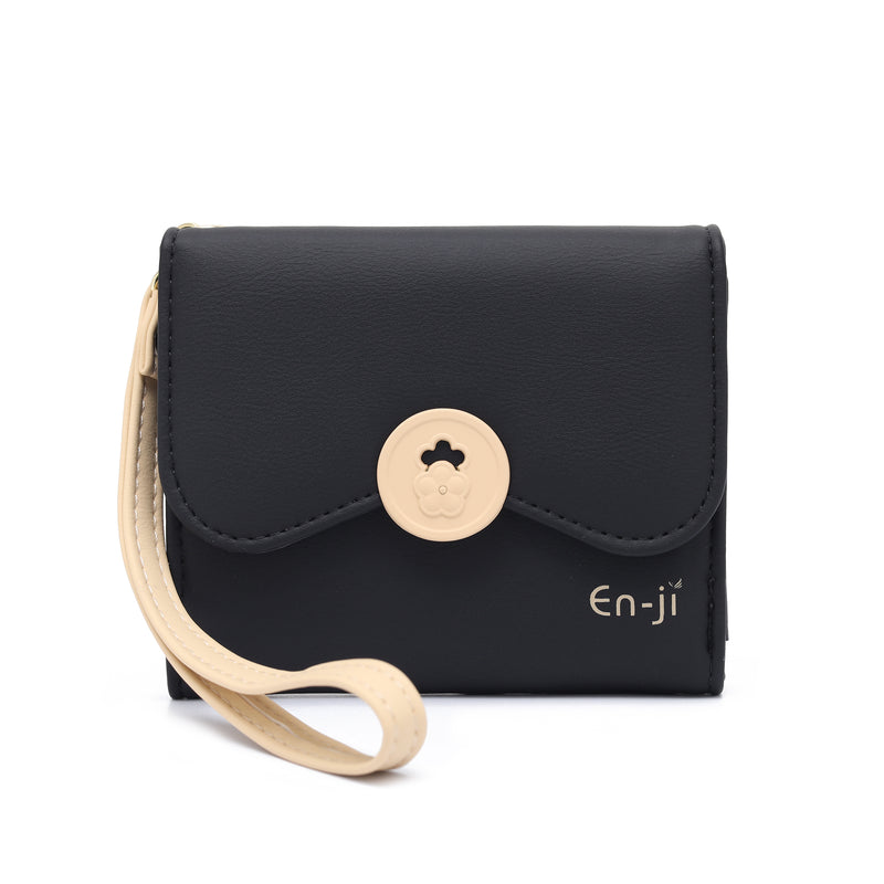 En-ji Yarim Wallet - Black