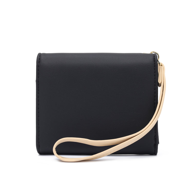 En-ji Yarim Wallet - Black