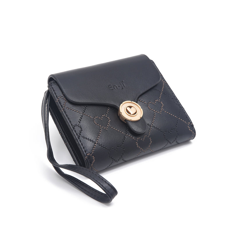 En-ji Eri wallet - Black