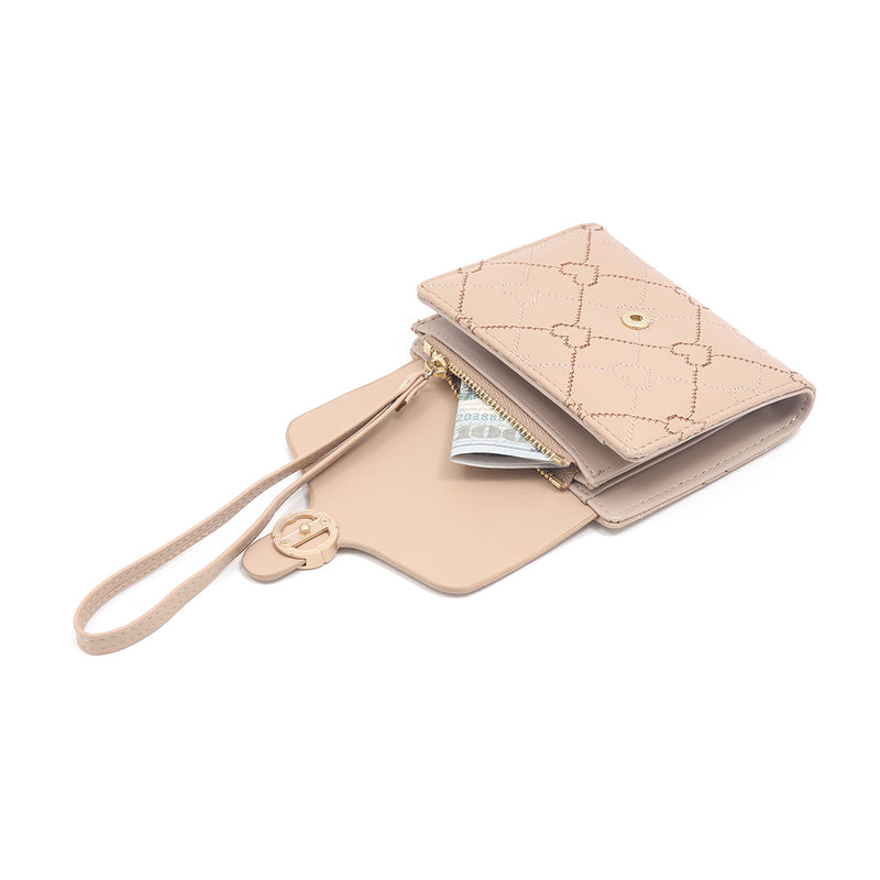 En-ji Eri wallet - Apricot