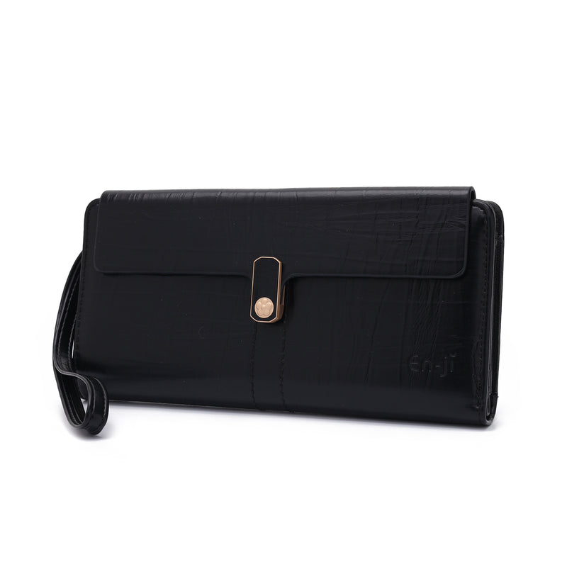 En-ji Yoan Wallet - Black