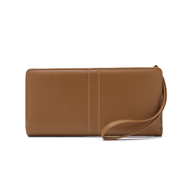 En-ji Yoan Wallet - Camel