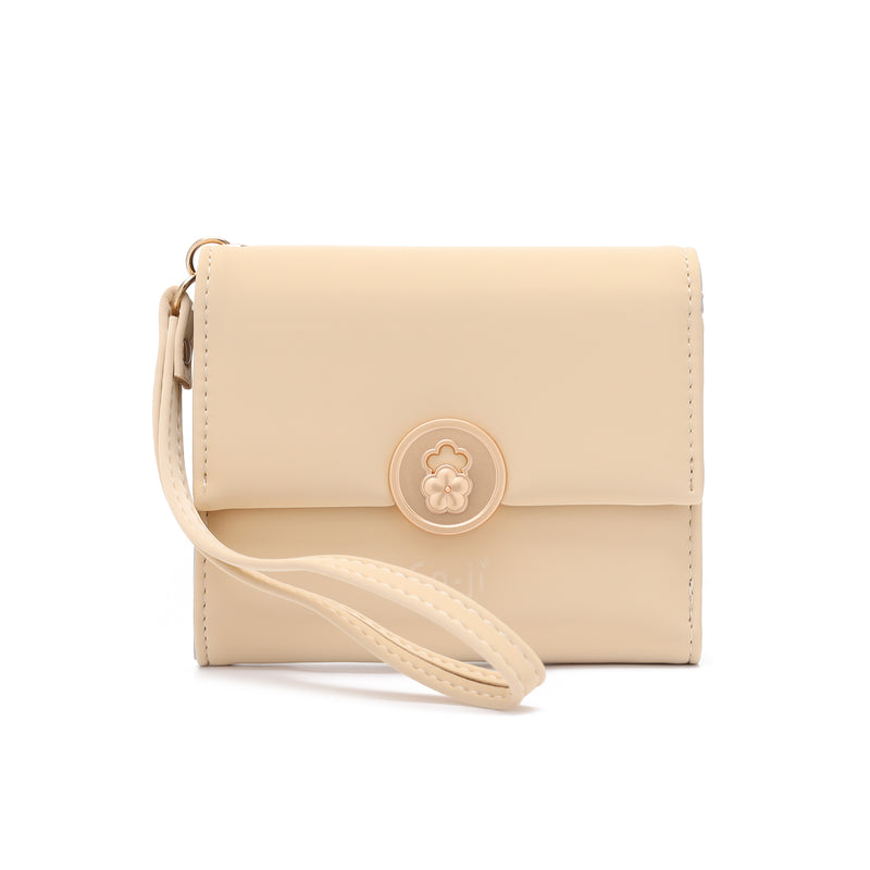 En-ji Gima Wallet - Cream