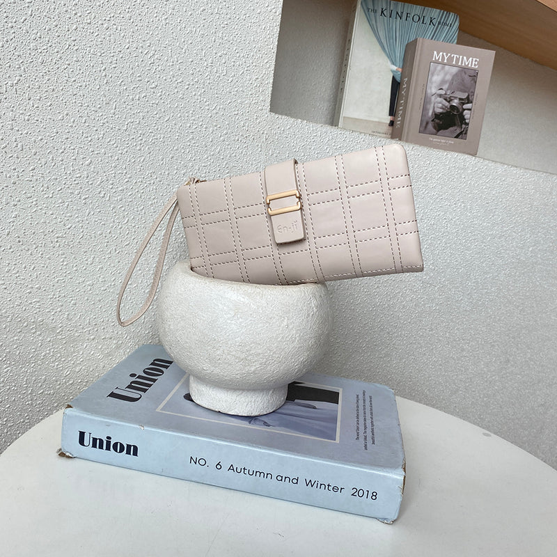 En-ji Hima Wallet - Cream