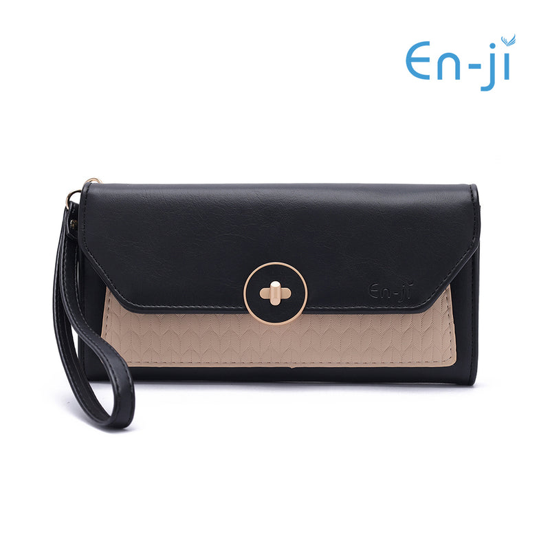 En-ji Nosu Wallet Wanita - Black