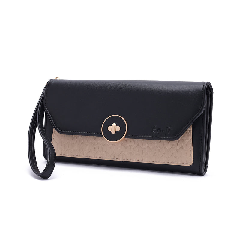 En-ji Nosu Wallet Wanita - Black