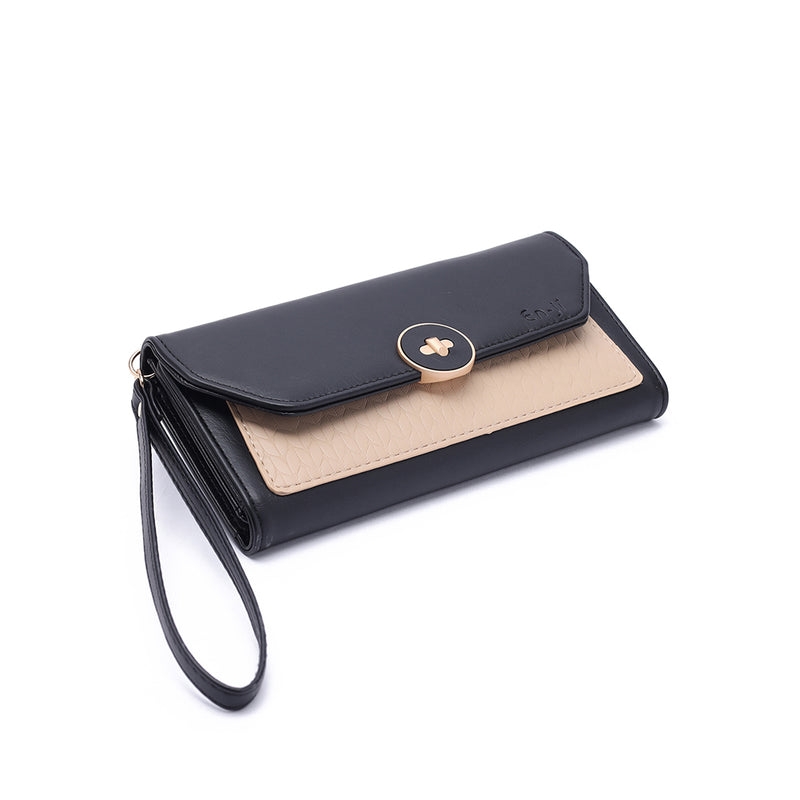 En-ji Nosu Wallet Wanita - Black