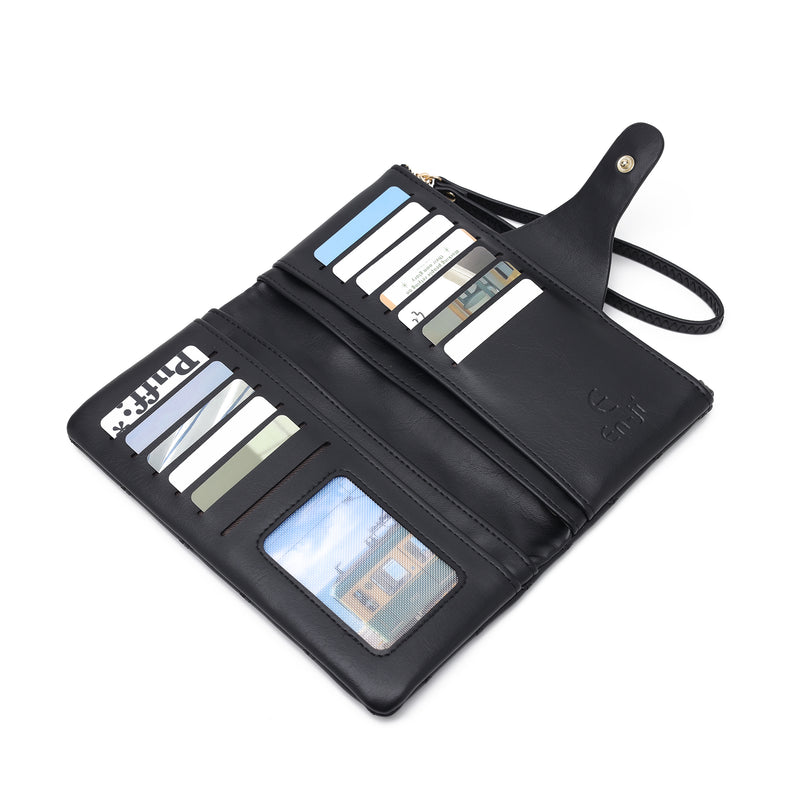 En-ji Yohi Wallet - Black