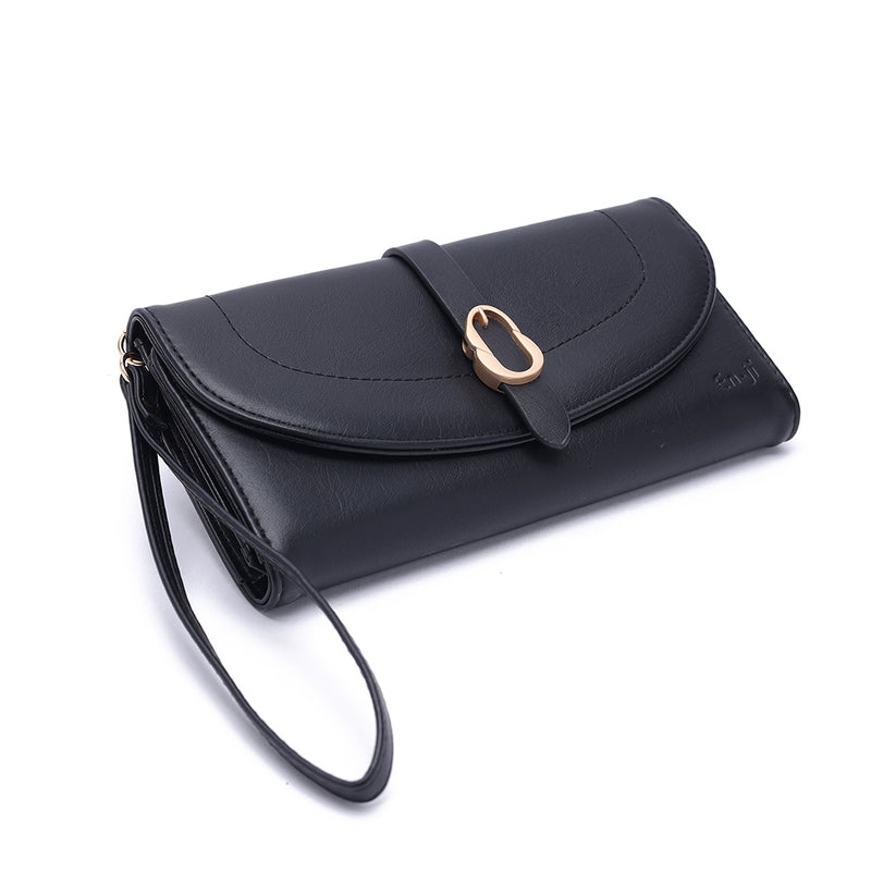 En-ji Yoka Wallet Wanita - Black