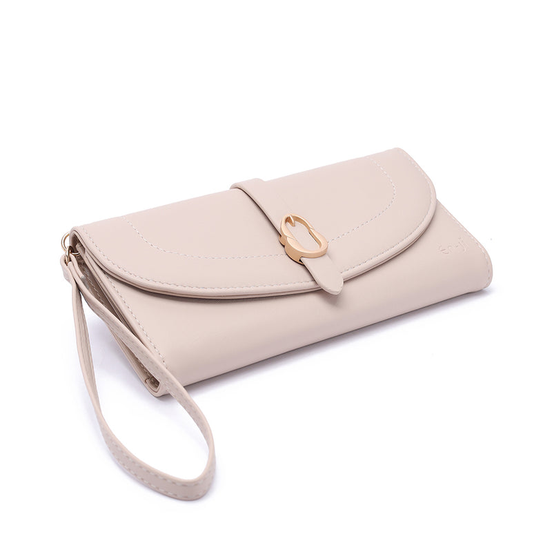 En-ji Yoka Wallet Wanita - Cream