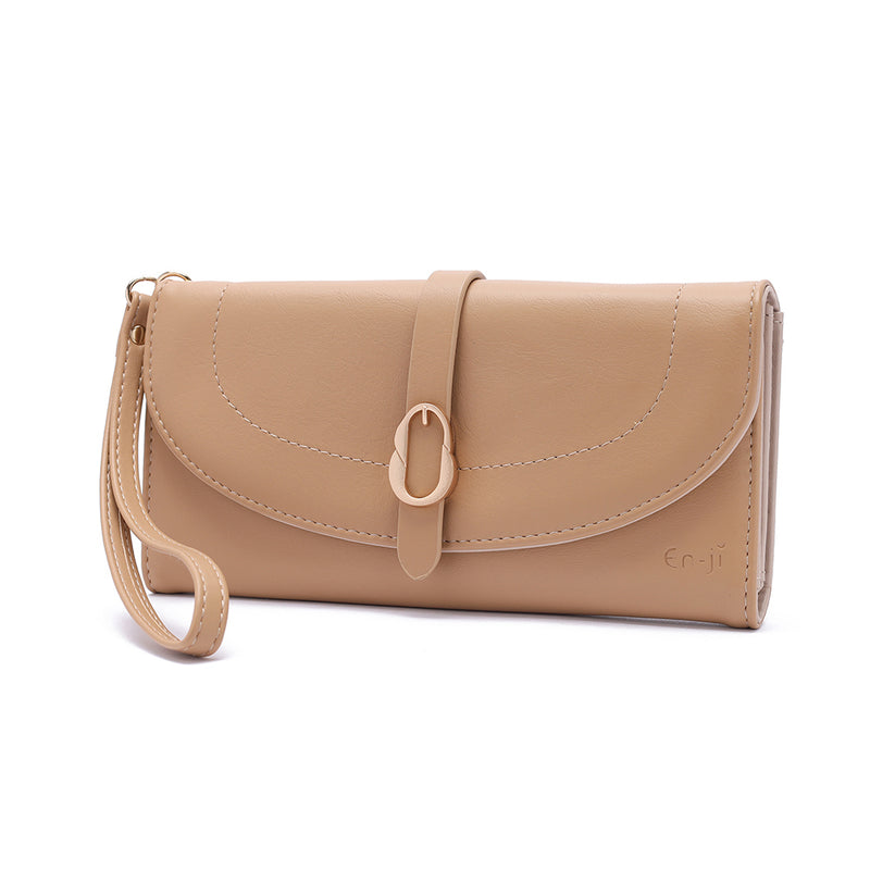 En-ji Yoka Wallet Wanita - Khaki