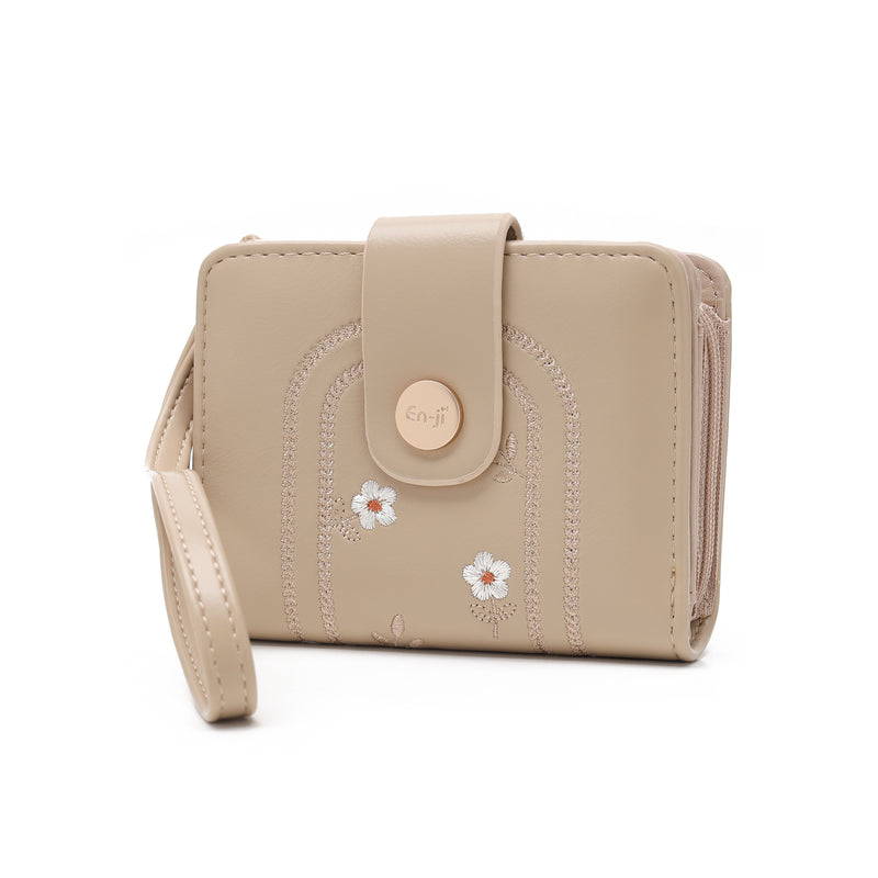 En-ji Meila Wallet - Cream