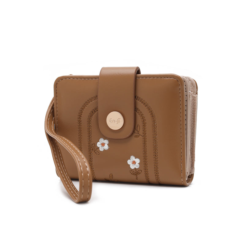 En-ji Meila Wallet - Khaki