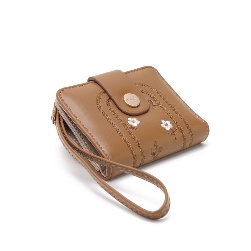 En-ji Meila Wallet - Khaki