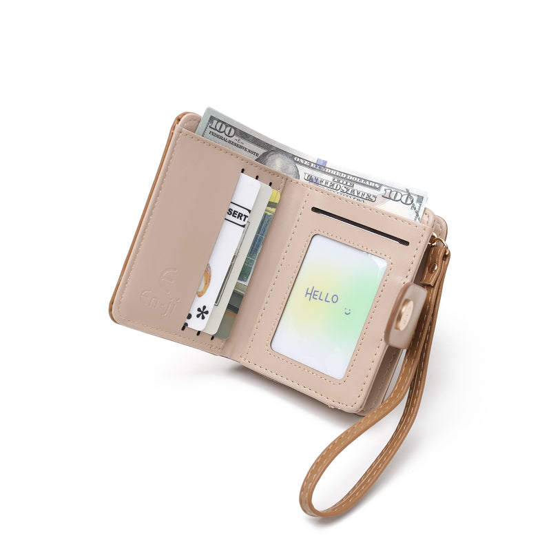 En-ji Meila Wallet - Khaki