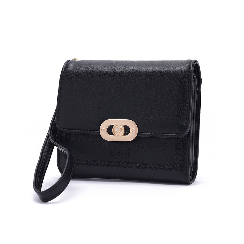 En-ji Yiro Wallet Wanita - Black