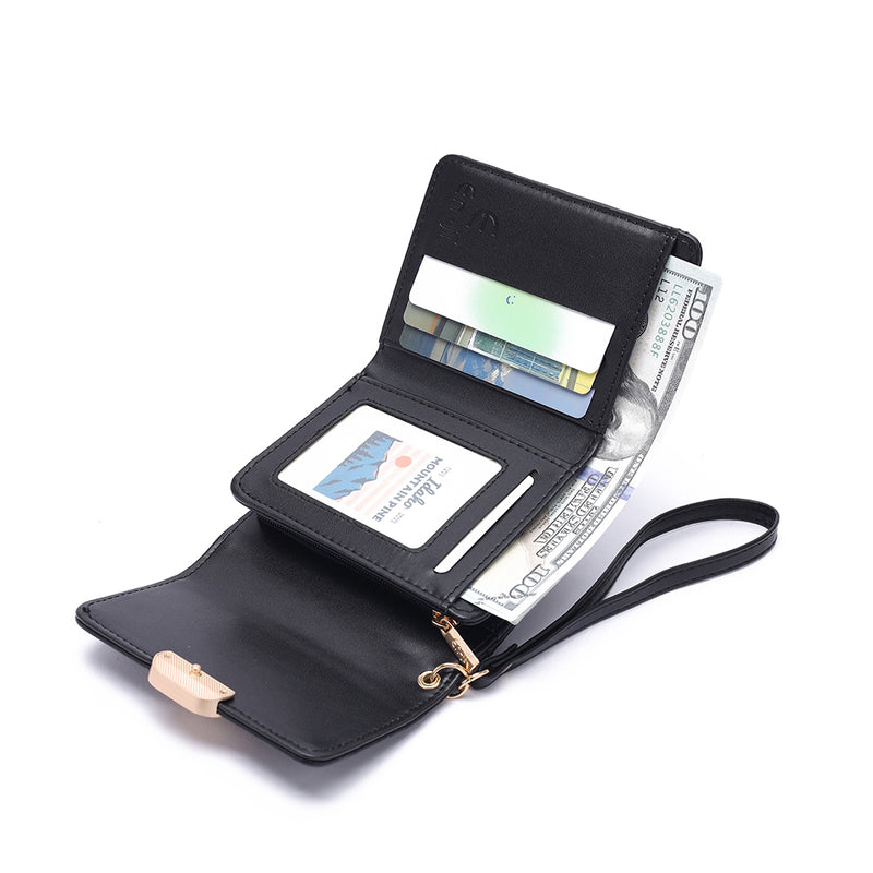 En-ji Yiro Wallet Wanita - Black