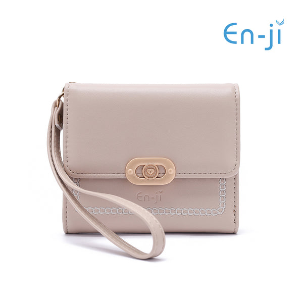 En-ji Yiro Wallet Wanita - Cream