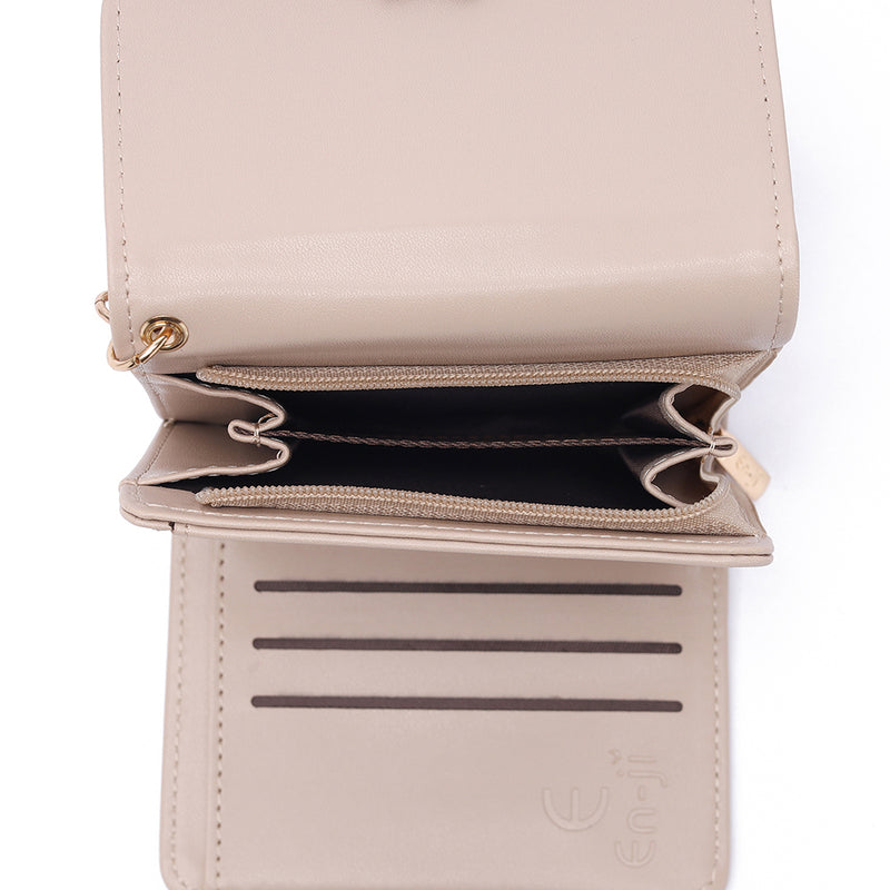 En-ji Yiro Wallet Wanita - Cream