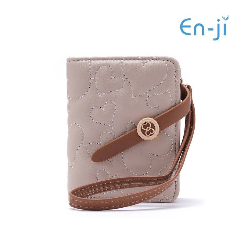 En-ji Mowa Wallet Wanita - Cream