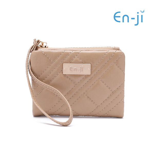 En-ji Bobin Wallet Wanita - Khaki