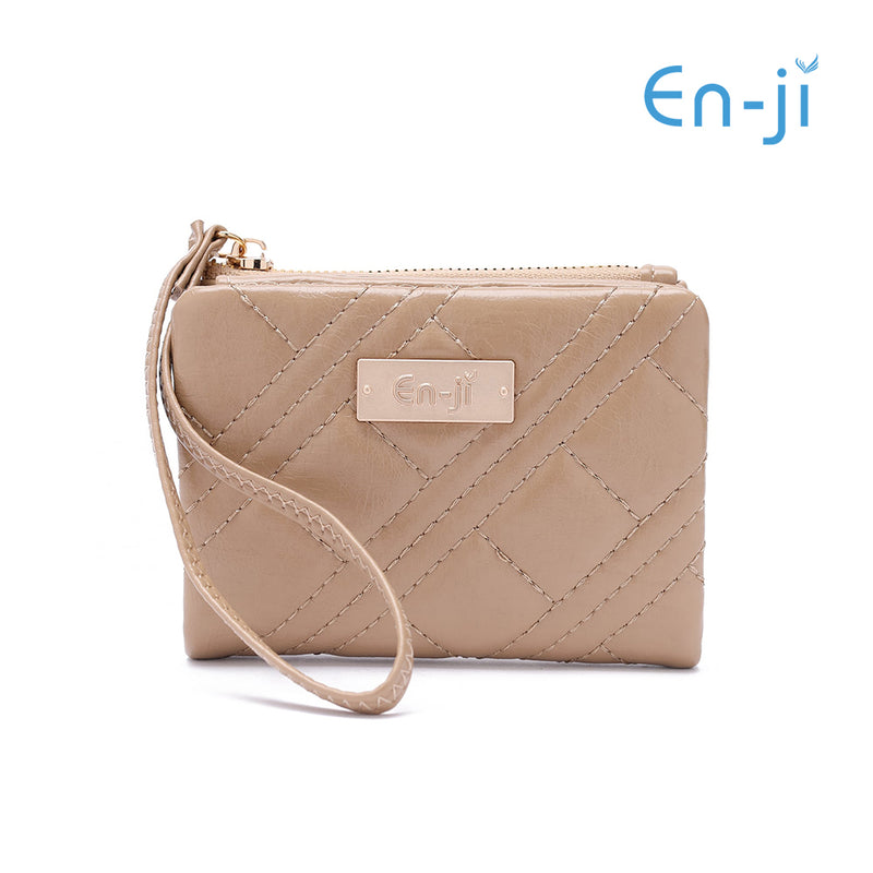 En-ji Bobin Wallet Wanita - Khaki