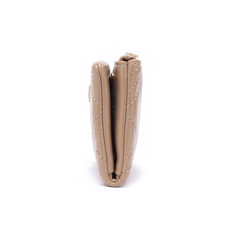 En-ji Bobin Wallet Wanita - Khaki