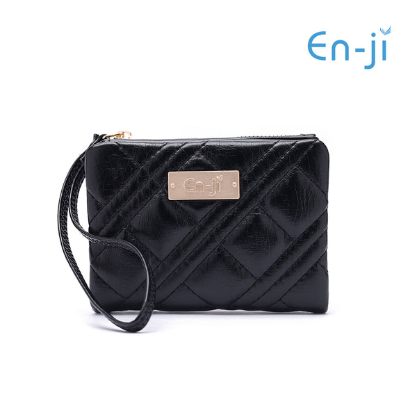 En-ji Bobin Wallet Wanita - Black
