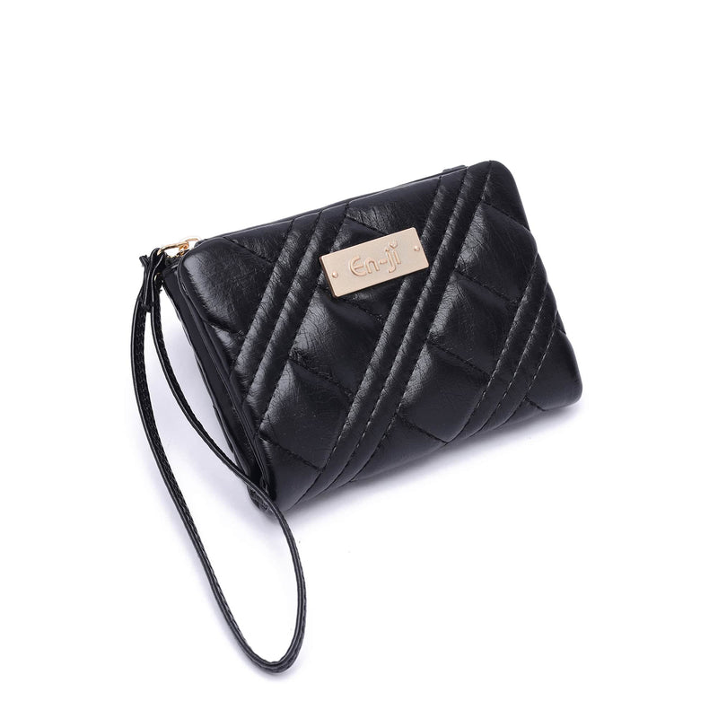 En-ji Bobin Wallet Wanita - Black