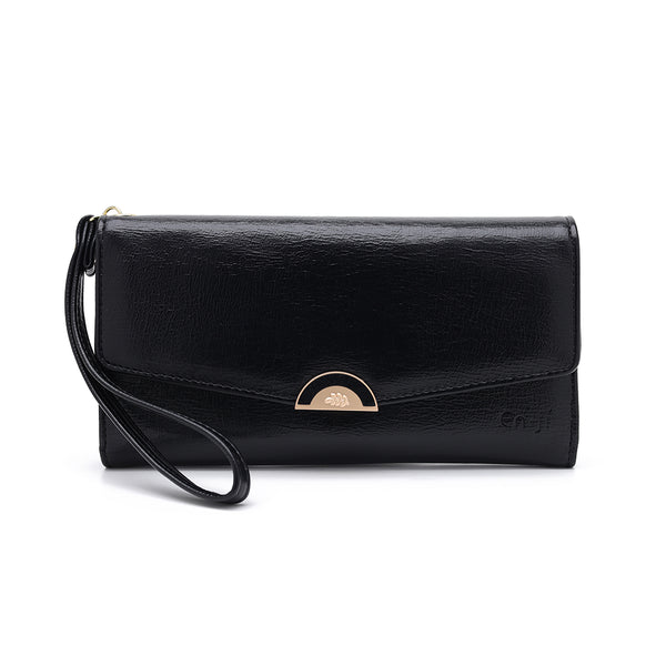 En-ji Miyuko Wallet Wanita - Black