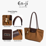 En-Ji Suni Totebag Wanita - Nougat