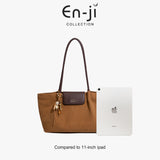 En-Ji Suni Totebag Wanita - Nougat