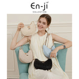 En-Ji Tamin Slingbag Wanita - Latte