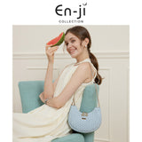 En-Ji Tamin Slingbag Wanita - Cream