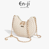 En-Ji Tamin Slingbag Wanita - Cream