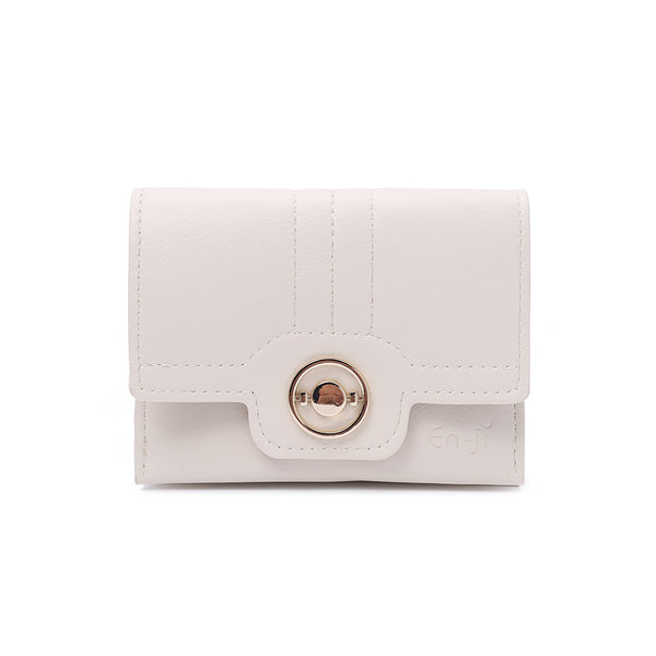 En-ji Nalya Wallet Wanita - Cream