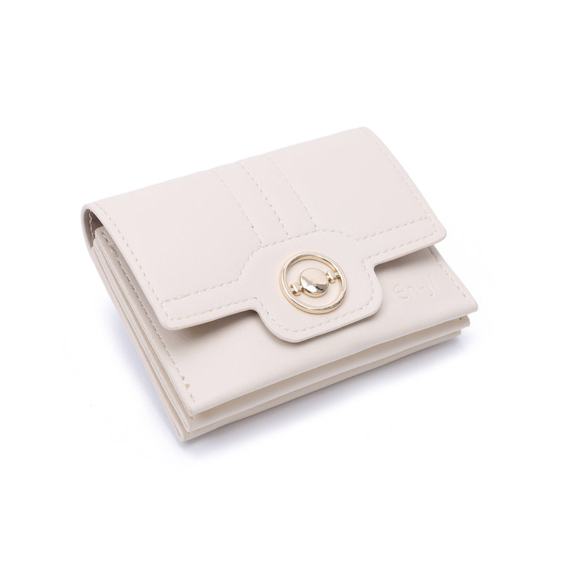 En-ji Nalya Wallet Wanita - Cream