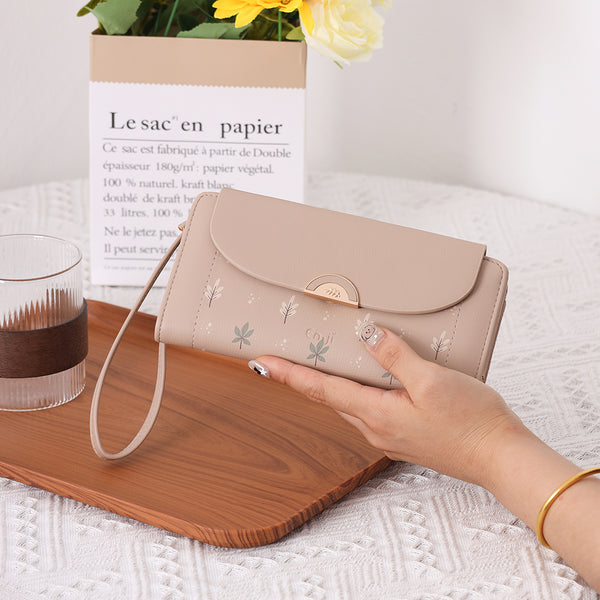 En-ji Miren Wallet Wanita - Khaki