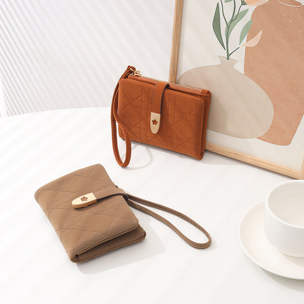 En-ji Nika Wallet - Brown