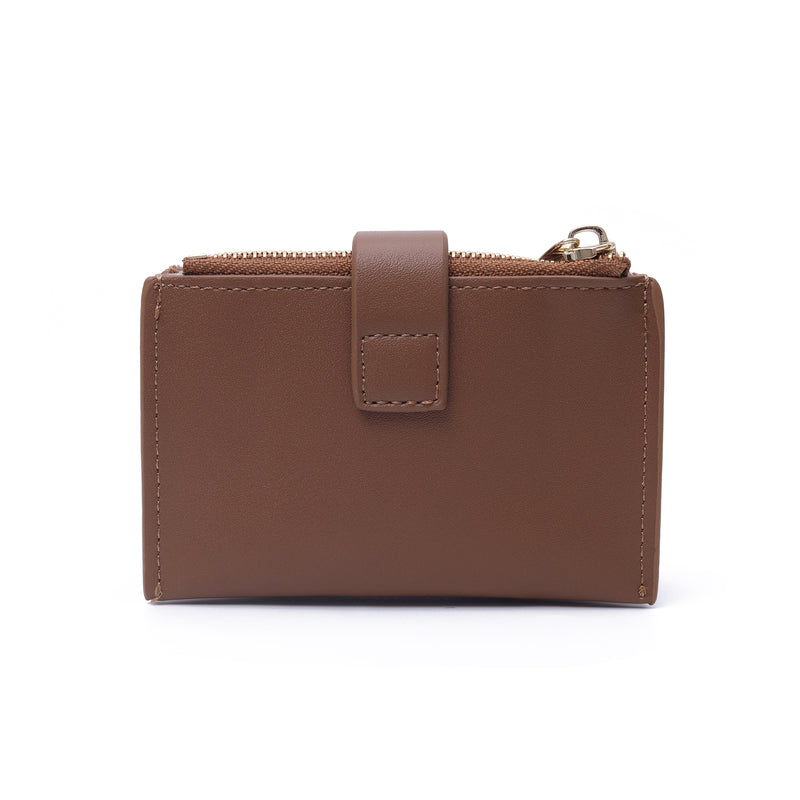 En-ji Rina Wallet Wanita - Nougat
