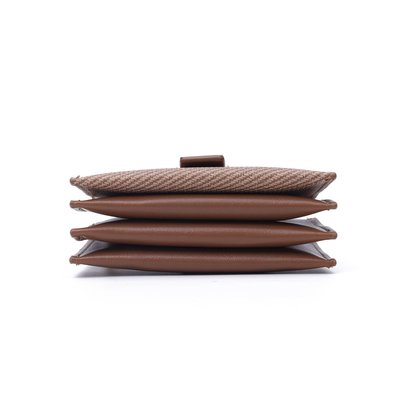 En-ji Rina Wallet Wanita - Nougat