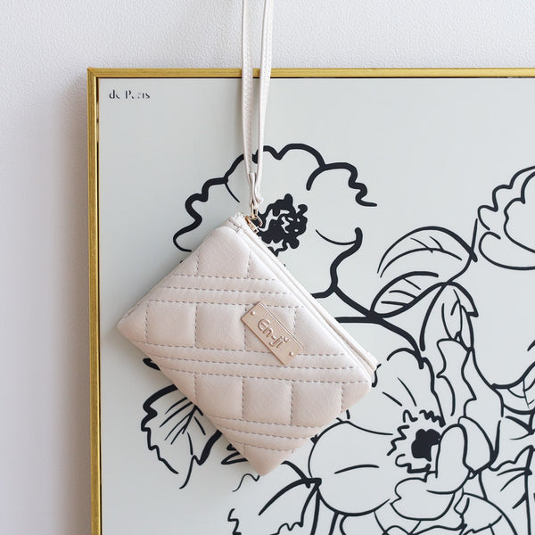En-ji Bobin Wallet Wanita - Ivory