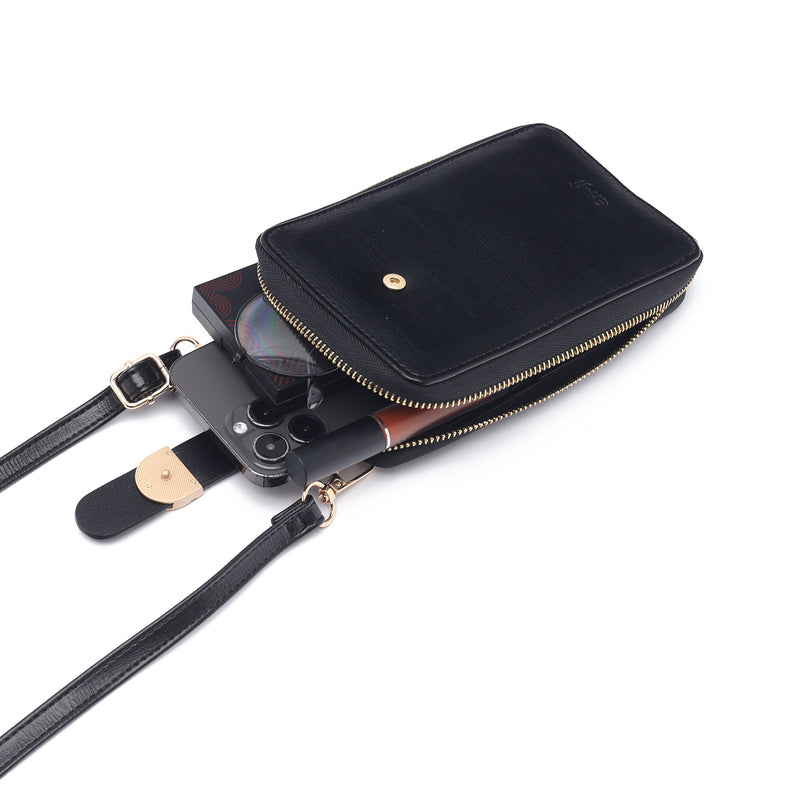 En-ji Neika Wallet Wanita - Black